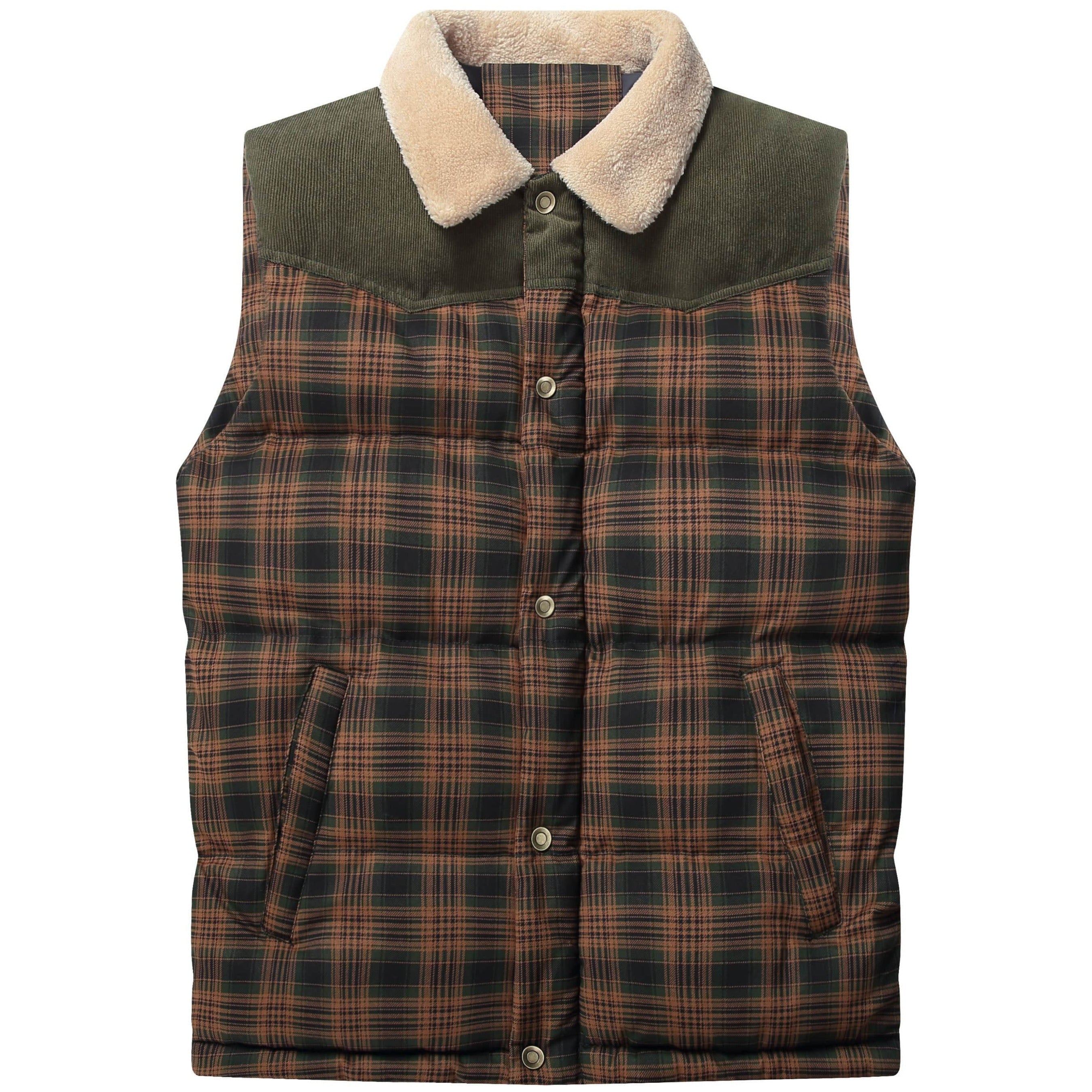 Men's Flannel Vest