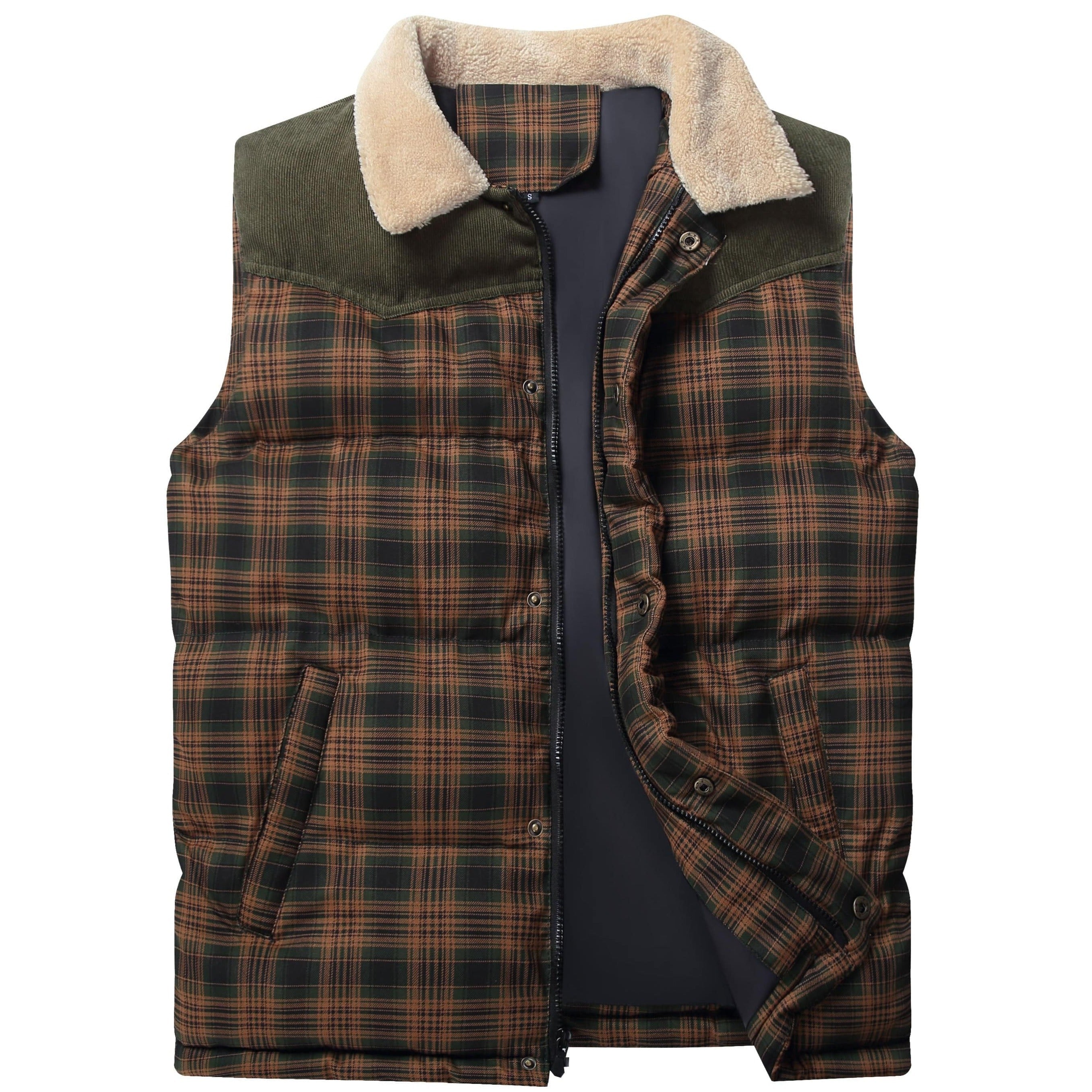 Men's Flannel Vest