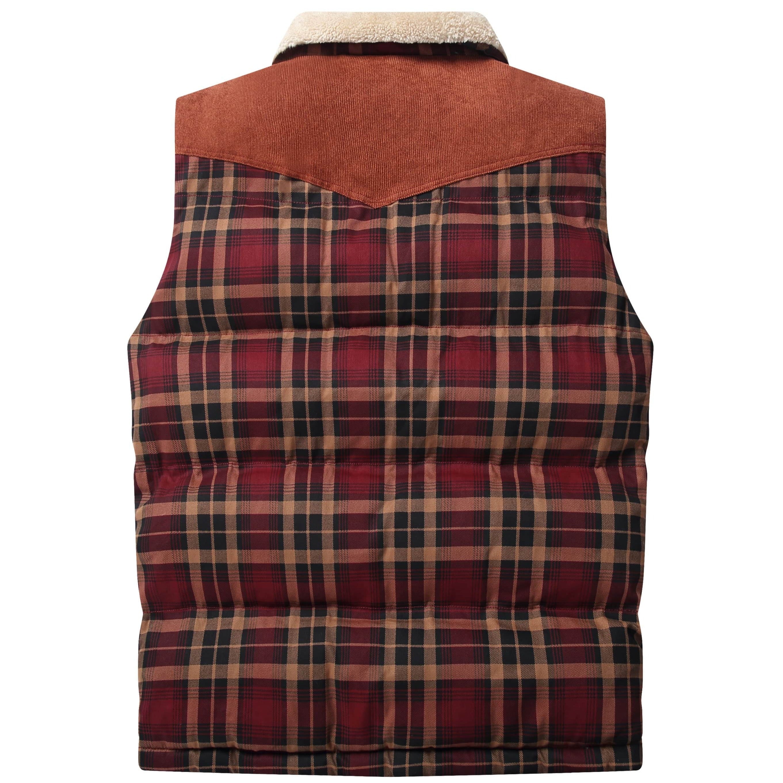Men's Flannel Vest