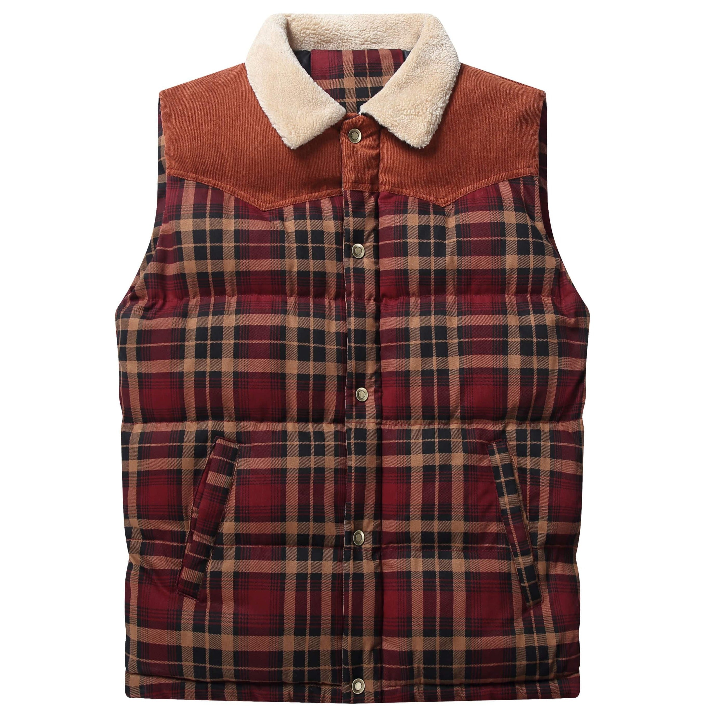 Men's Flannel Vest