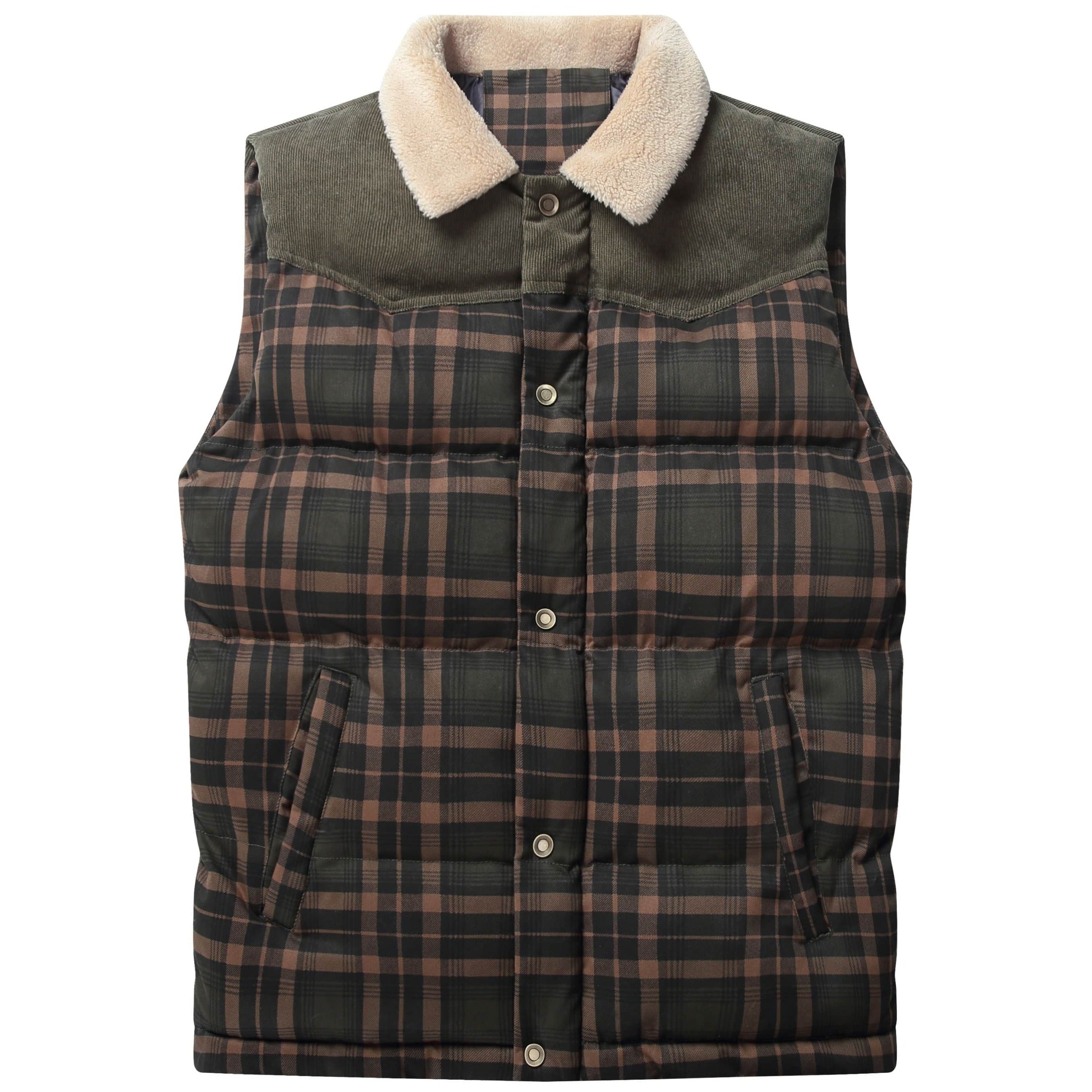 Men's Flannel Vest