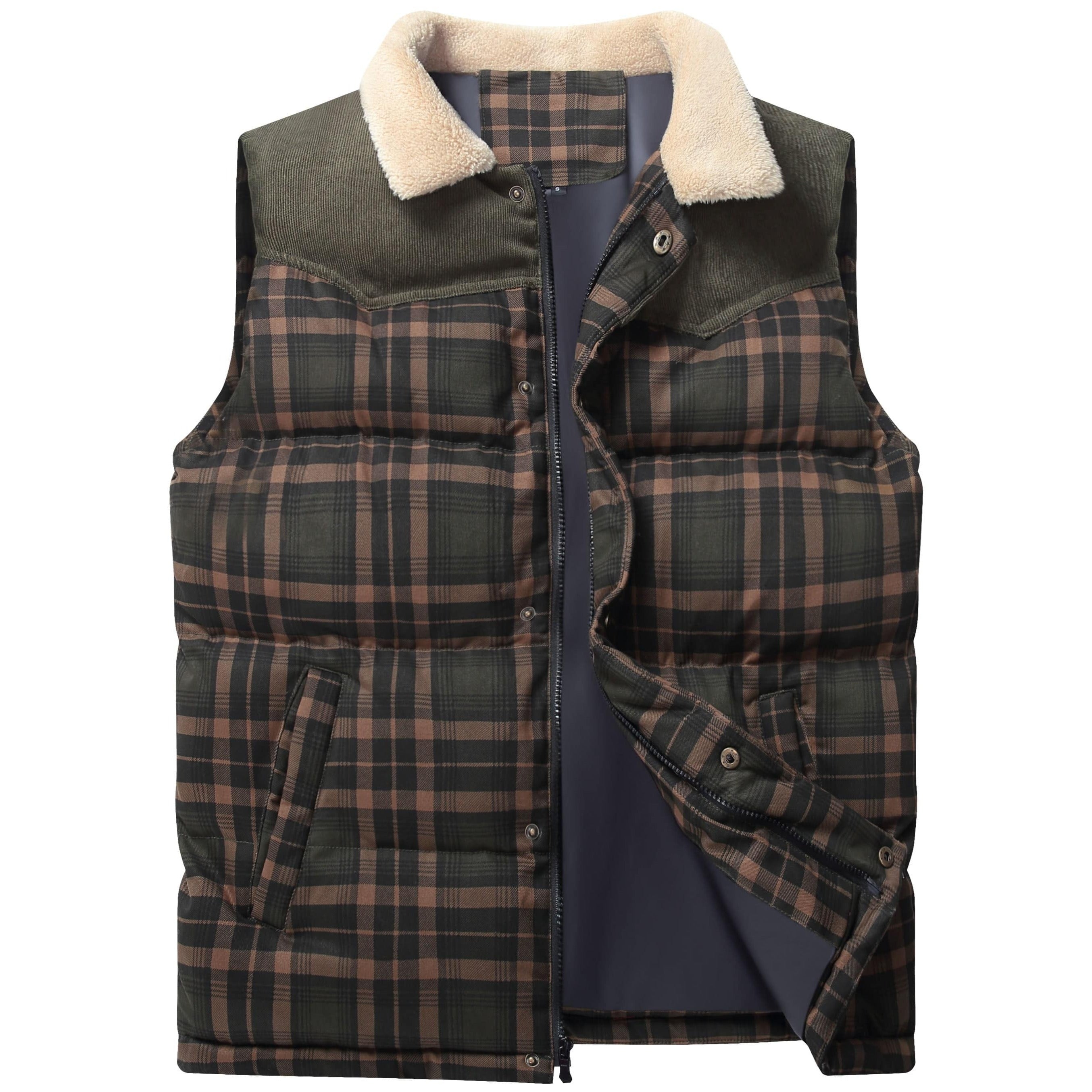 Men's Flannel Vest