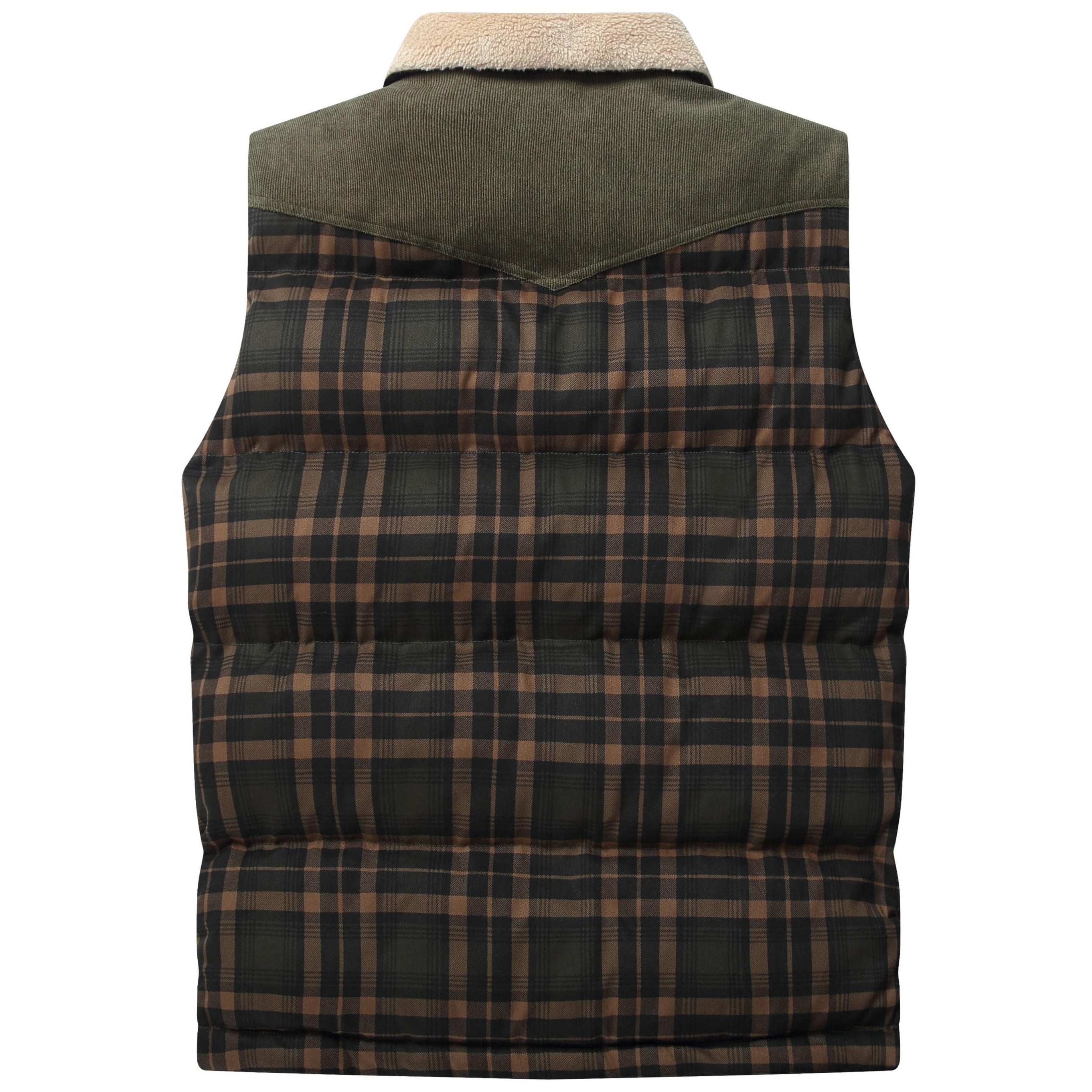 Men's Flannel Vest