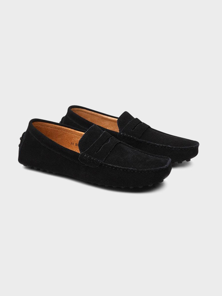 Men's Suede Driving Loafers