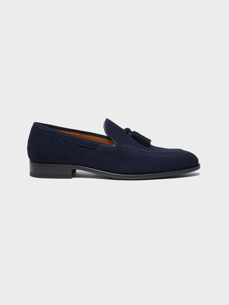 Men's Suede Tassel Loafers