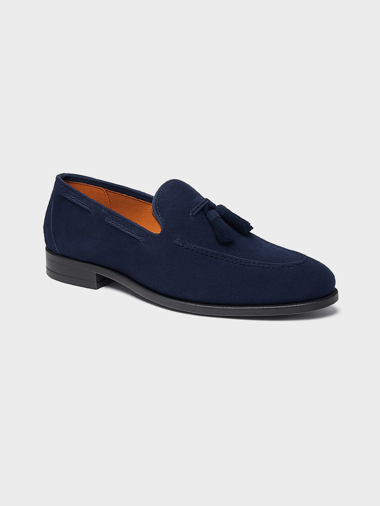 Men's Suede Tassel Loafers