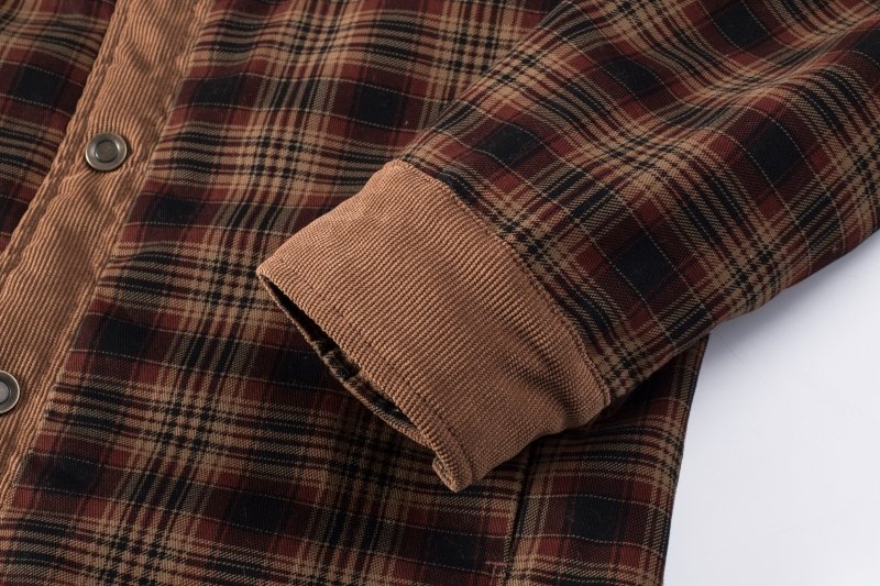 Men's Plaid Winter Jacket