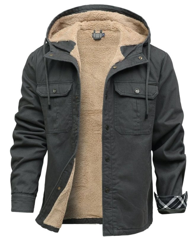 Men’s Sherpa-Lined Coat