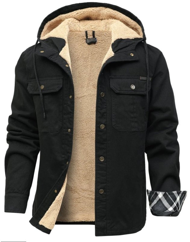 Men’s Sherpa-Lined Coat