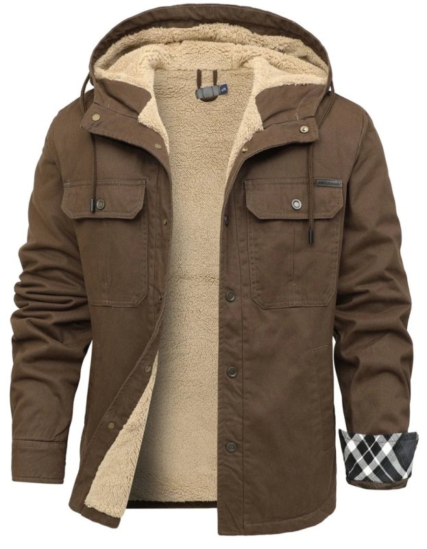 Men’s Sherpa-Lined Coat