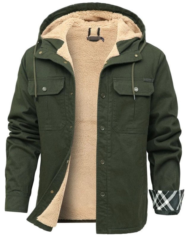 Men’s Sherpa-Lined Coat