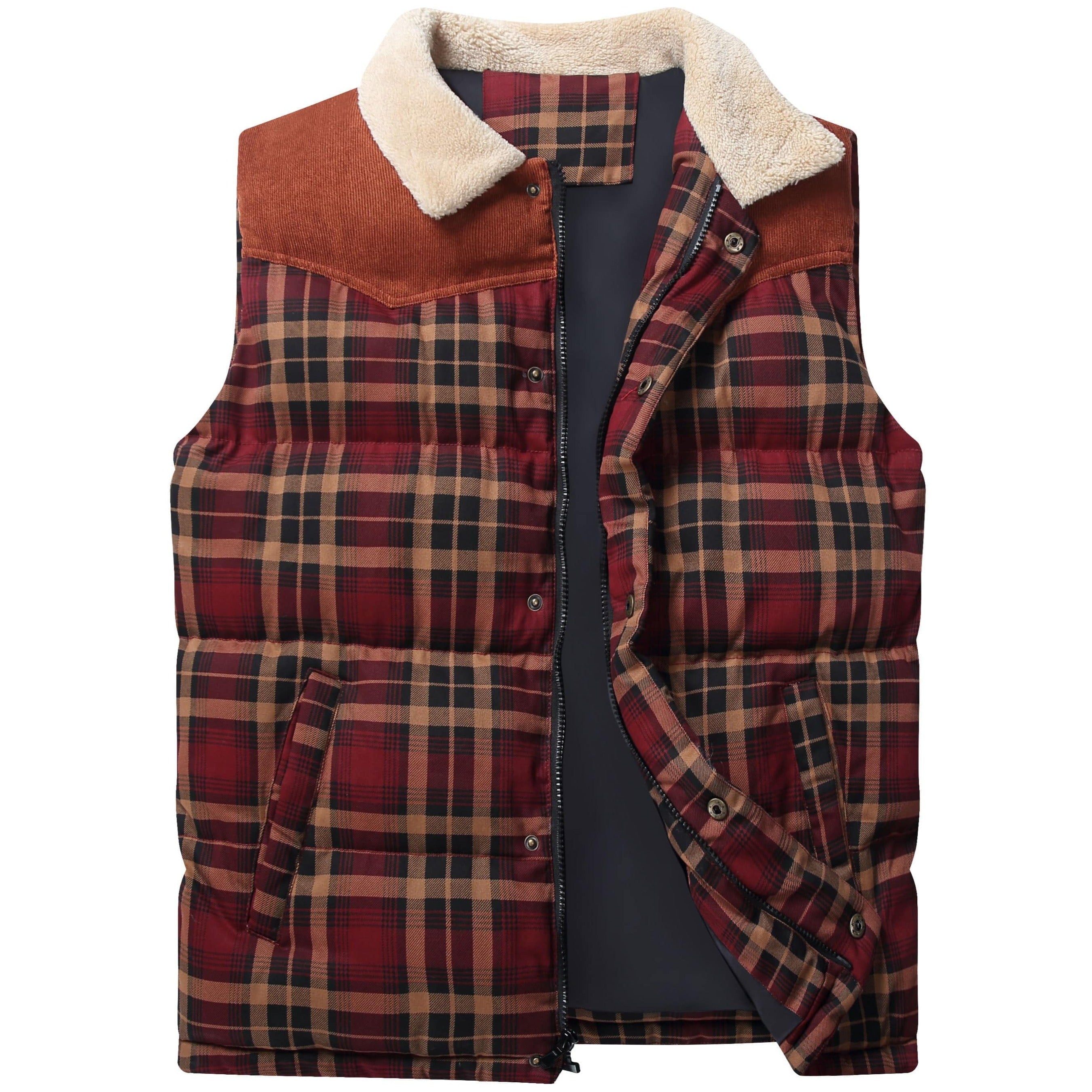 Men's Flannel Vest