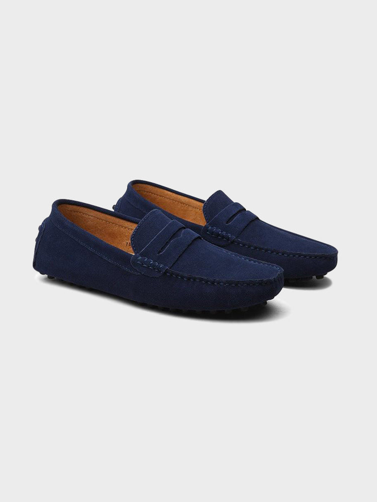 Men's Suede Driving Loafers