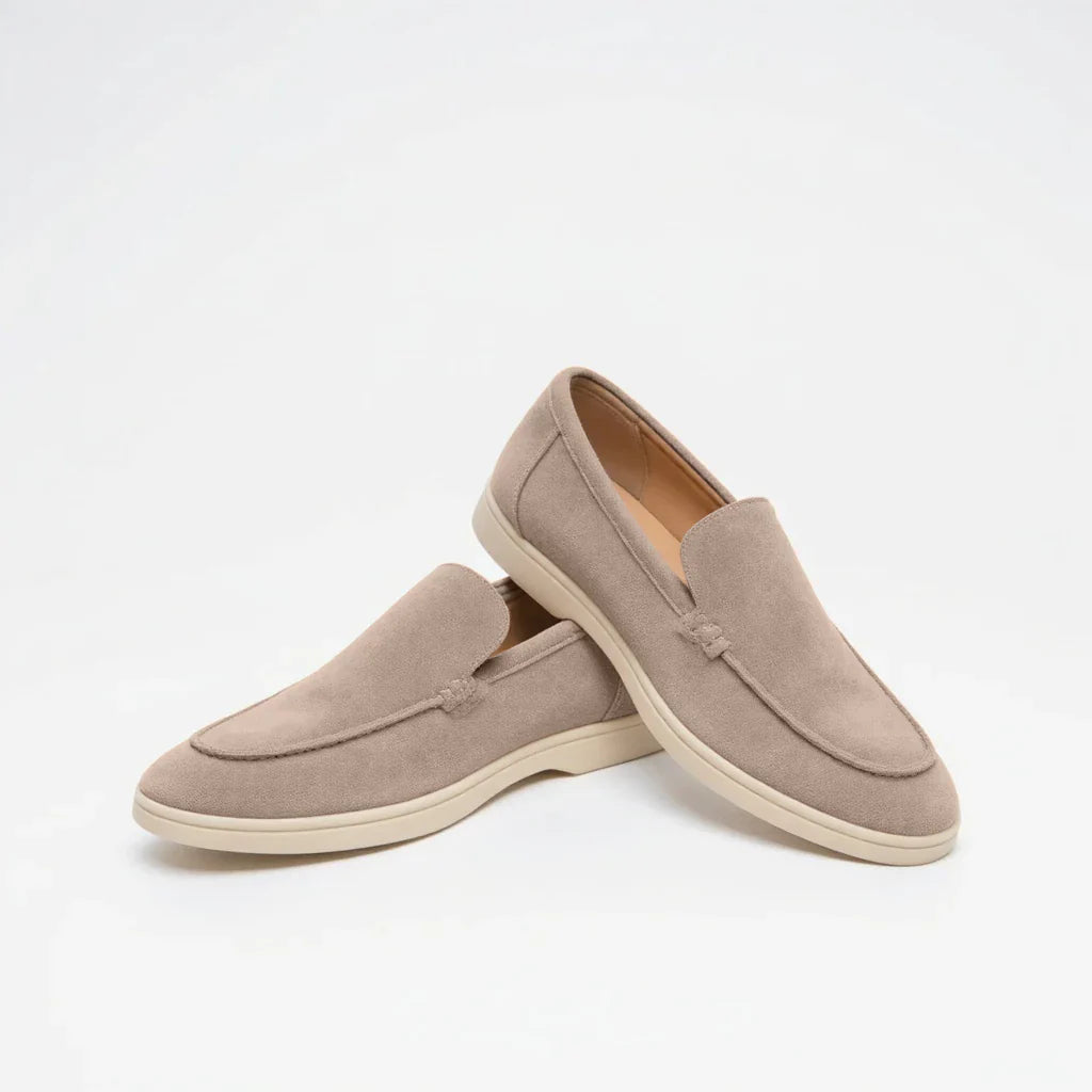 Men's Suede Slip-On Loafers