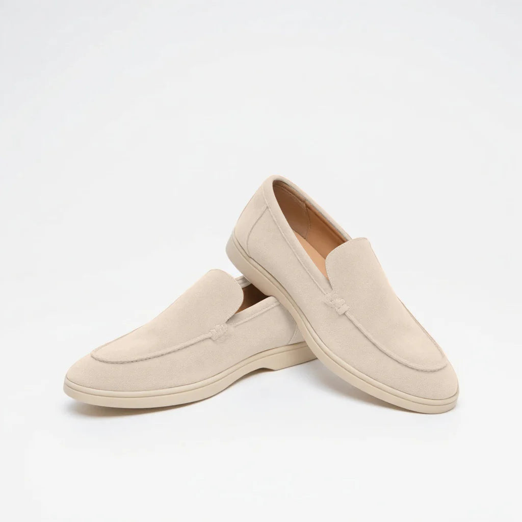 Men's Suede Slip-On Loafers