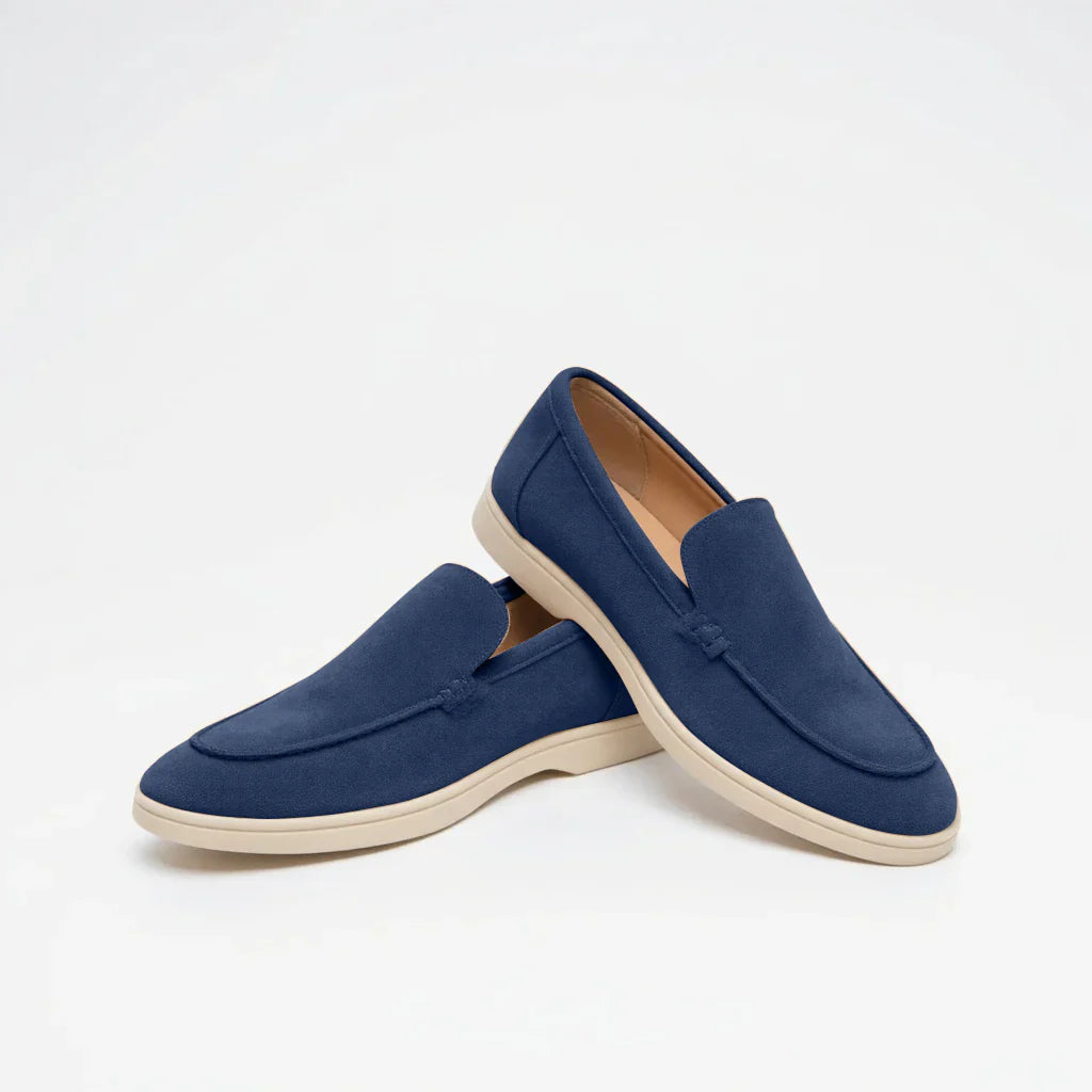 Men's Suede Slip-On Loafers
