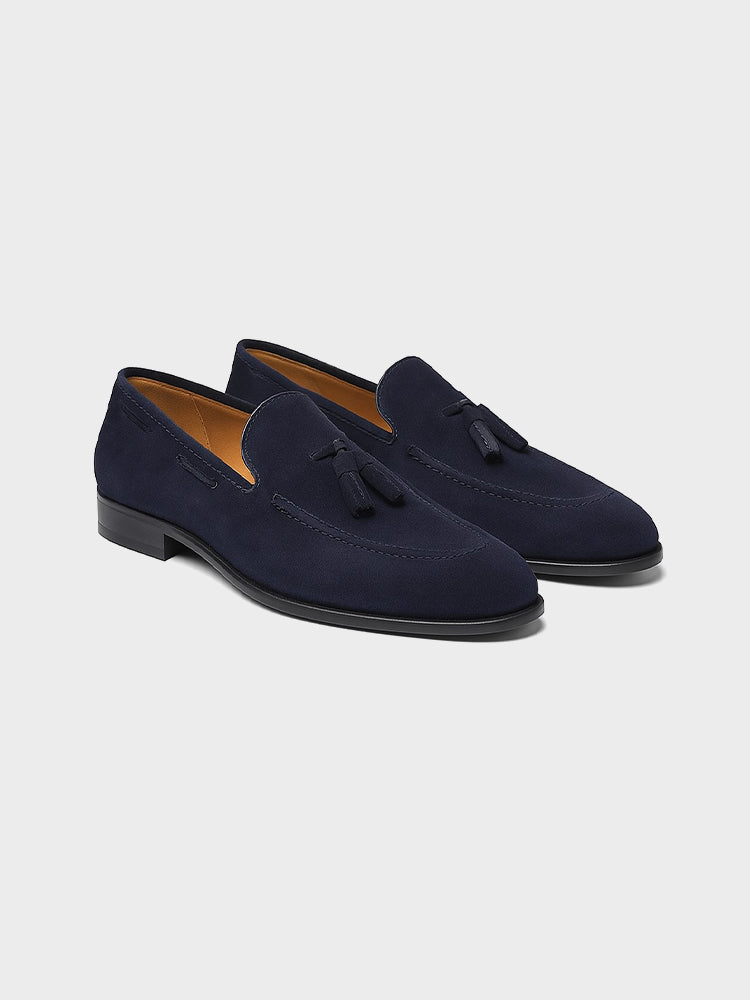 Men's Suede Tassel Loafers