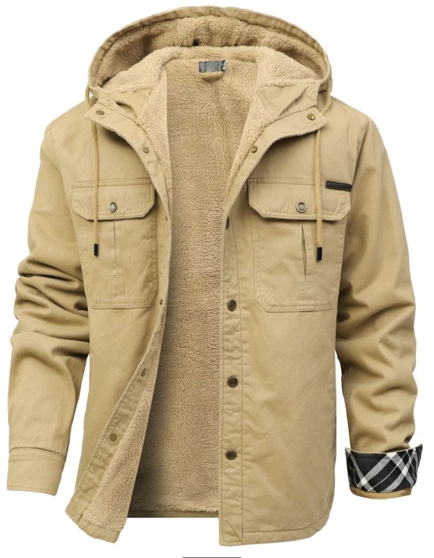 Men’s Sherpa-Lined Coat